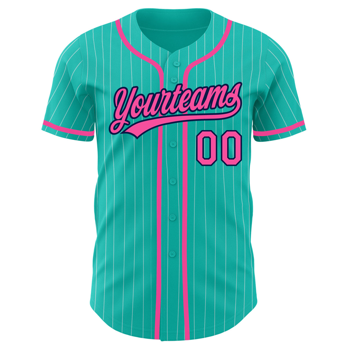  Aqua and White Pinstripe Custom Baseball Jersey Personalized  Name Number Baseball Shirts for Men Women : Clothing, Shoes & Jewelry