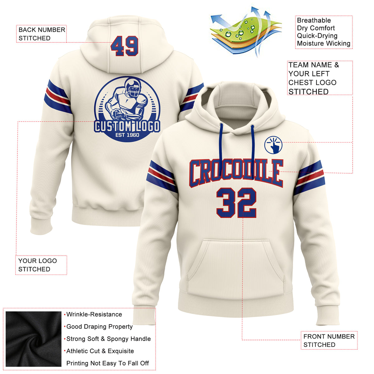 Chicago Cubs MLB Skull Red Hoodie, Zip Hoodie 3D All Over Print