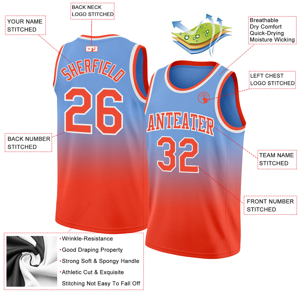 Custom Orange Basketball Jerseys  Orange Basketball Jerseys Design – Fiitg