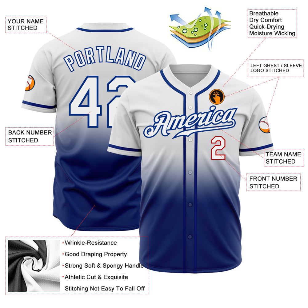 Custom White Baseball Jerseys, Baseball Uniforms For Your Team