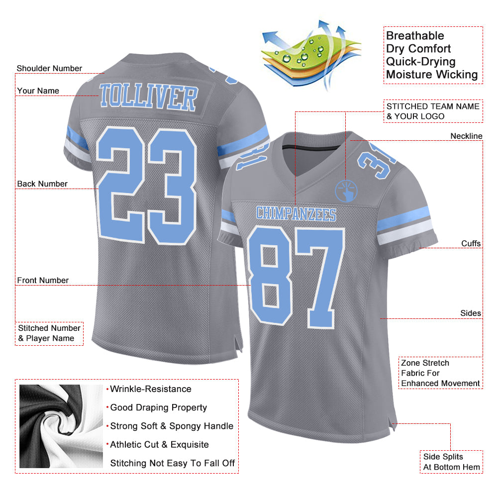 NFL Detroit Lions Baseball Jersey 3D Personalized Skull Customization  Options Available