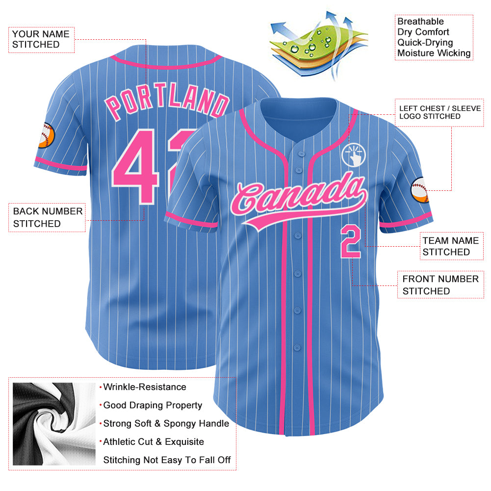 Custom Pink Baseball Jerseys, Baseball Uniforms For Your Team