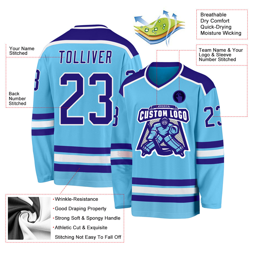 Custom Neon Green Hockey Jerseys, Hockey Uniforms For Your Team