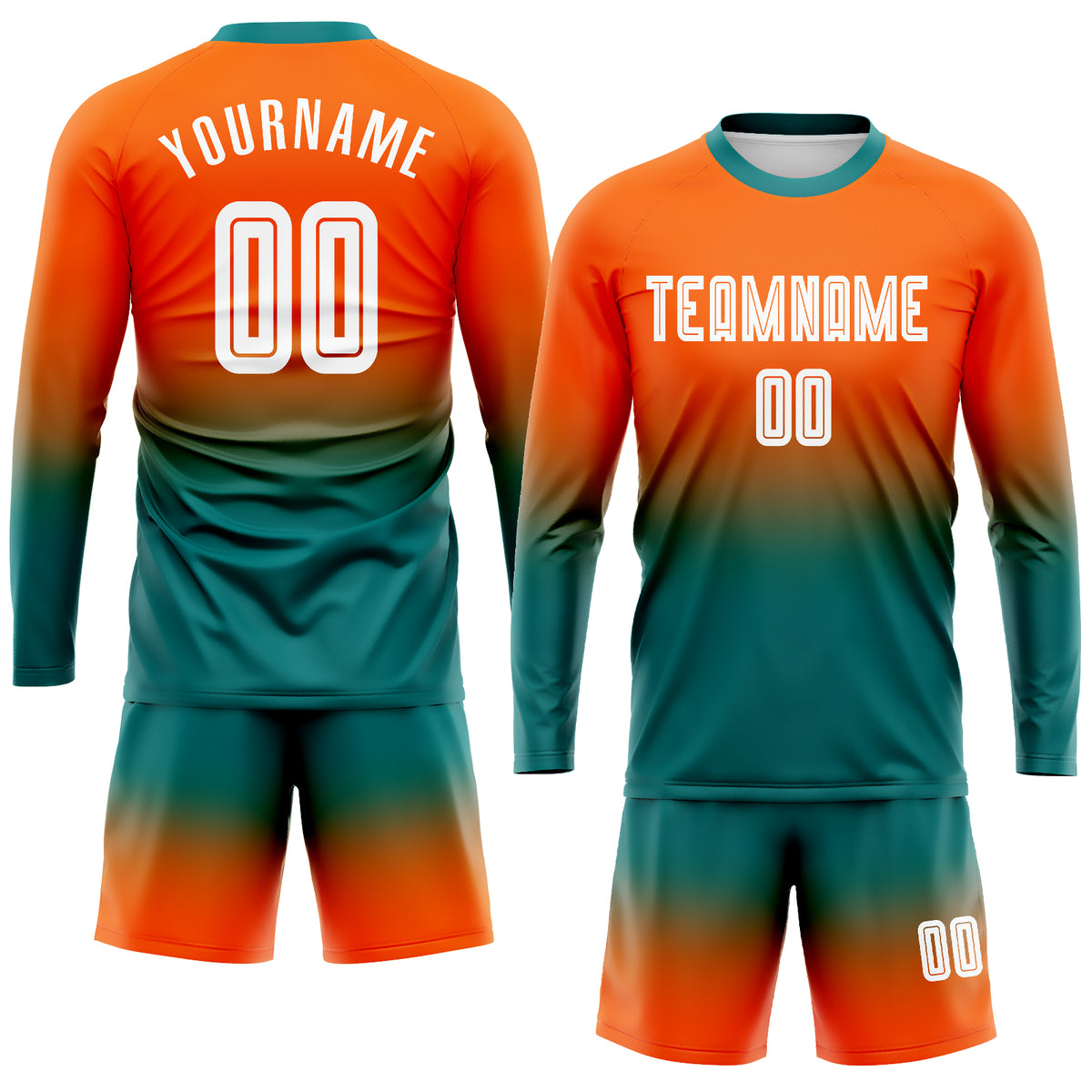 Custom Orange Football Jerseys  Orange Football Team Uniforms – Fiitg