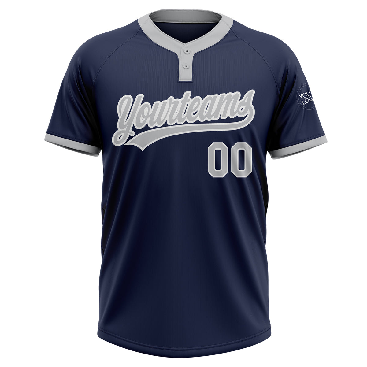 Premium AI Image  Navy blue softball uniform