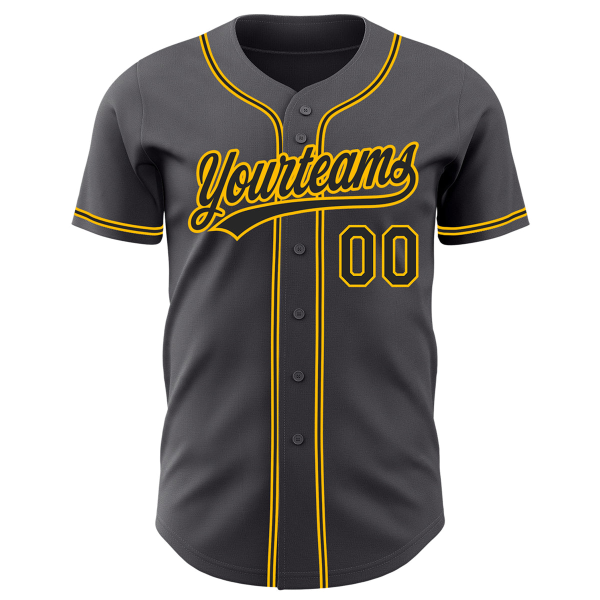 Custom Black White-Old Gold Authentic Baseball Jersey Free Shipping – Fiitg