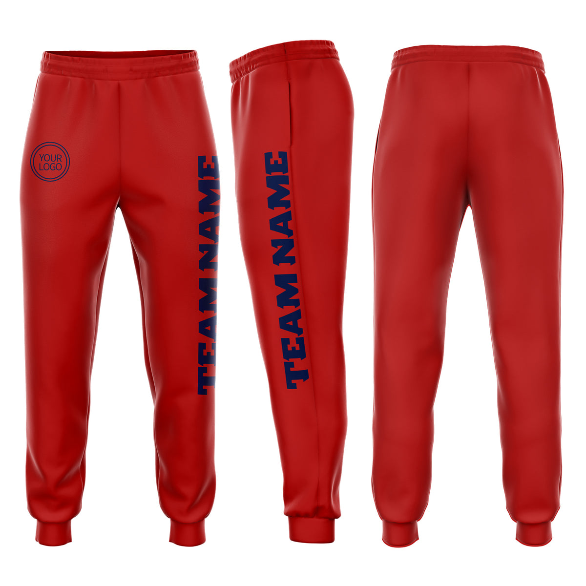 Atlanta Sweatpants - Red