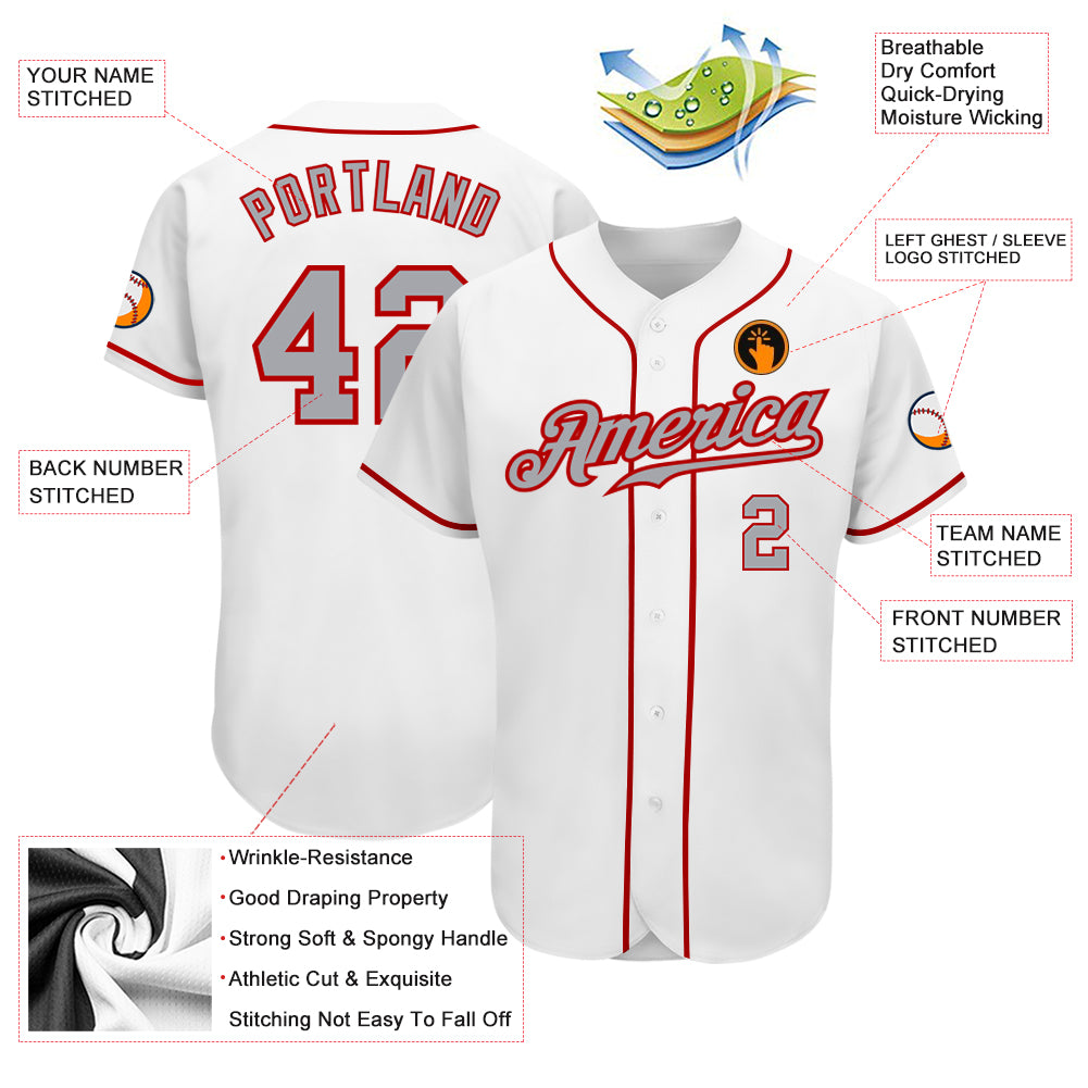 Custom 3D Washington Nationals Baseball Jersey Shirt - Men W