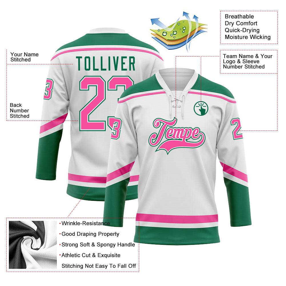 Custom Sublimated Hockey Jerseys  Custom Hockey Jerseys Laces - 5