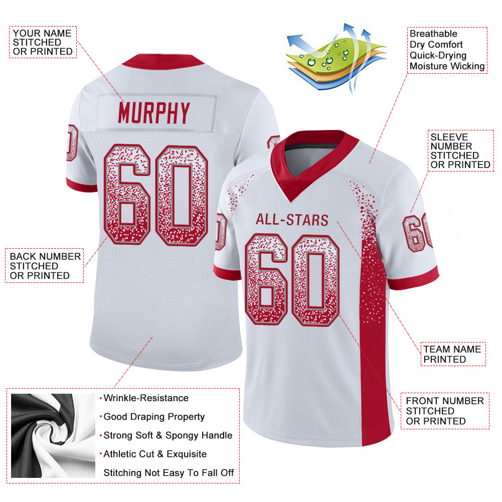 Custom Dry Fit Soccer Uniform Color Grey High Quality Football Jerseys  Printing Names And Numbers