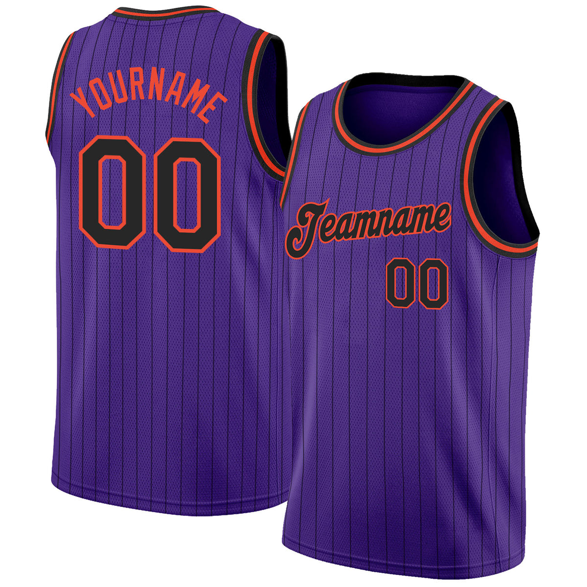 FIITG Custom Basketball Jersey Silver Gray Purple-Black Authentic Throwback