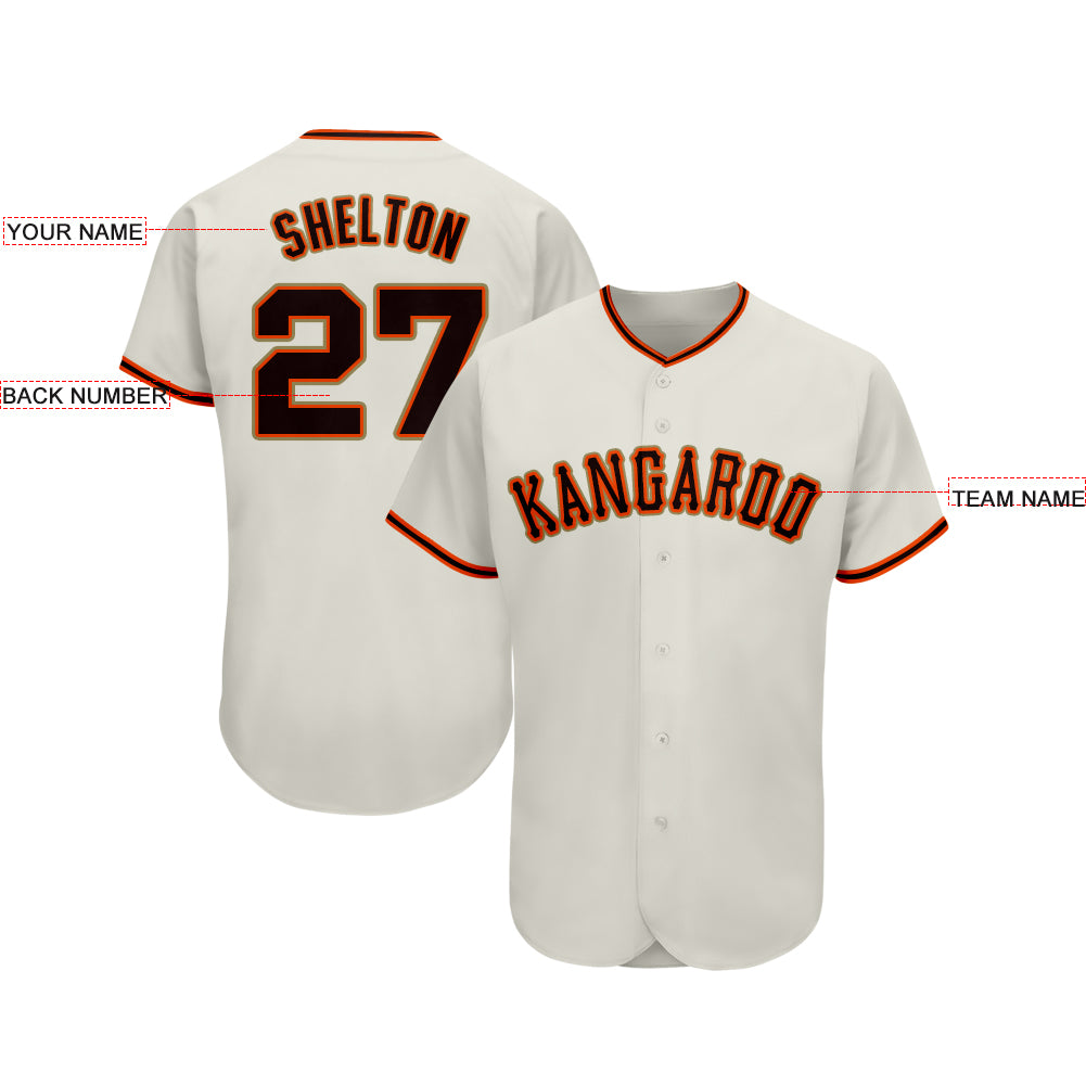 Custom Women's San Francisco Giants Road Jersey - Gray Authentic