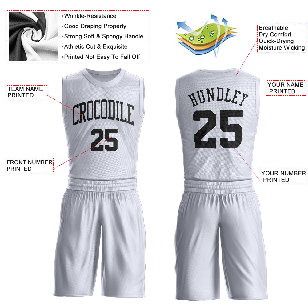 Custom White Basketball Jerseys  White Basketball Uniforms – Fiitg