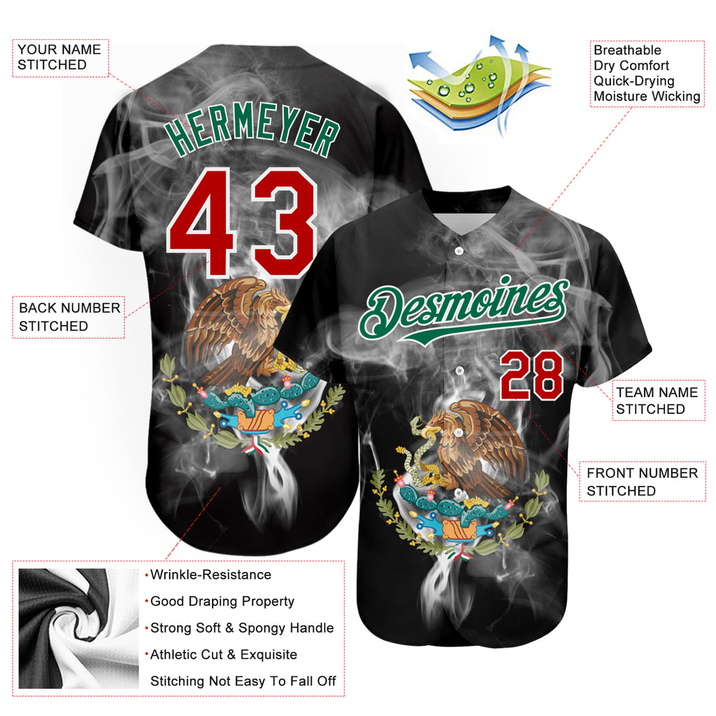 Custom Kelly Green Baseball Jerseys, Baseball Uniforms For Your