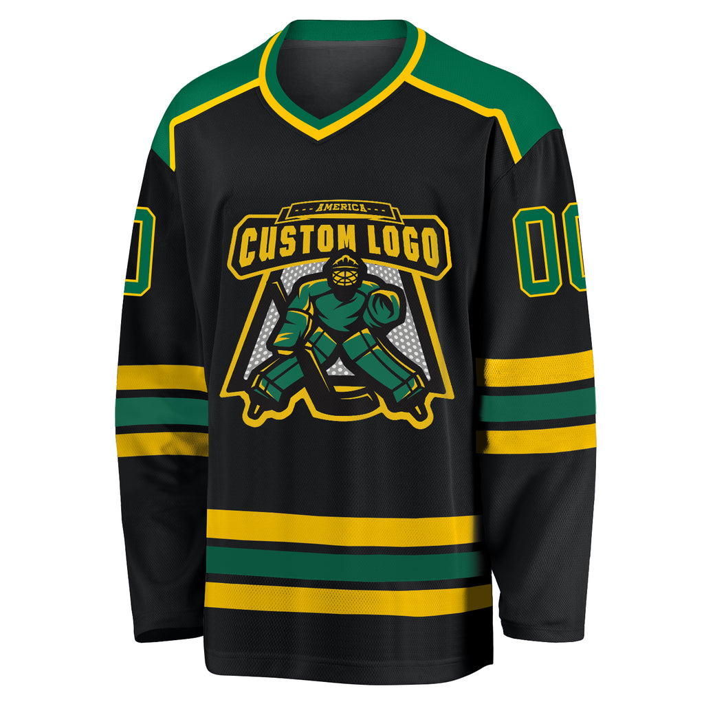 Blank Kelly Green Hockey Jersey Custom Team Logo - Buy Hockey Jersey,Blank  Hockey Jersey,Kelly Green Hockey Jersey Product on