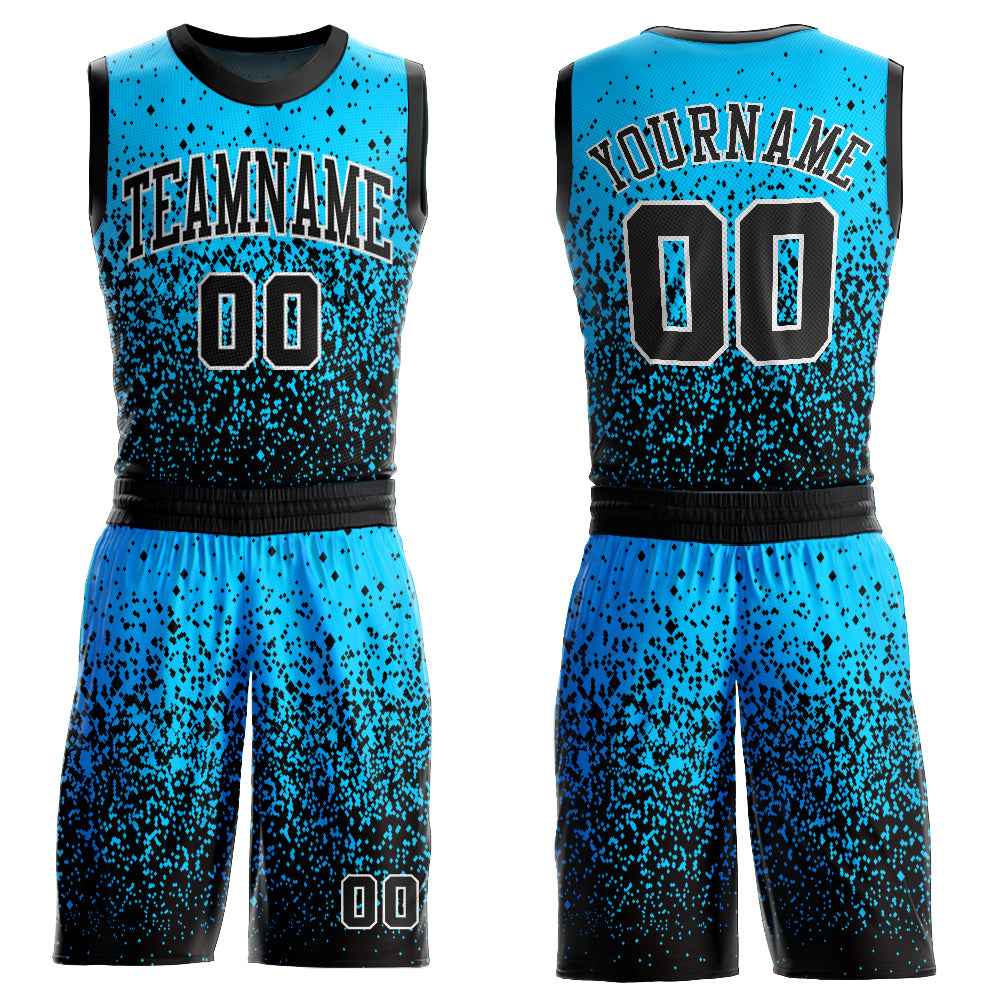 Navy Sublimated Custom Basketball Team Uniforms | YoungSpeeds Womens