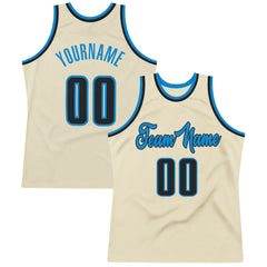 FIITG Custom Basketball Jersey Black White-Teal Authentic Fade Fashion