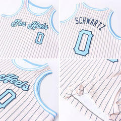 Custom Navy White-Light Blue Authentic Fade Fashion Basketball Jersey Fast  Shipping – FiitgCustom