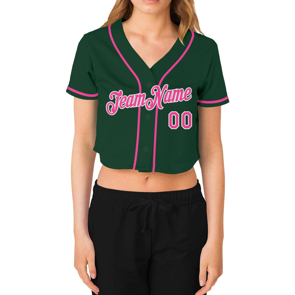 Green Custom Baseball Jersey, link in bio 🎁 Fiitg Custom Your