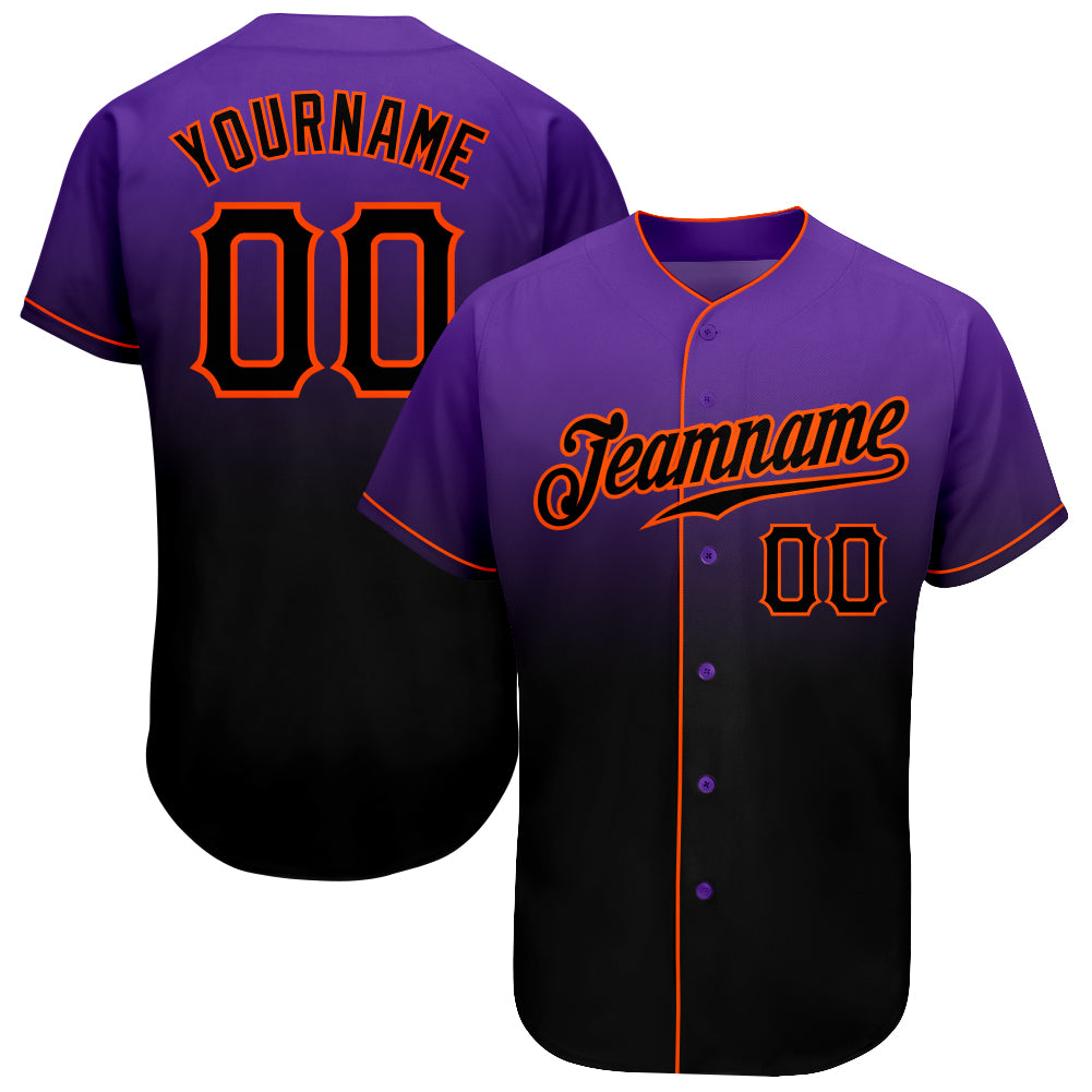 Orange and 2024 purple jersey