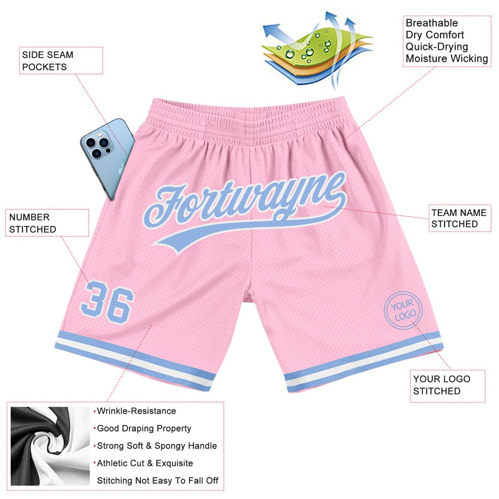 Light pink sale basketball shorts