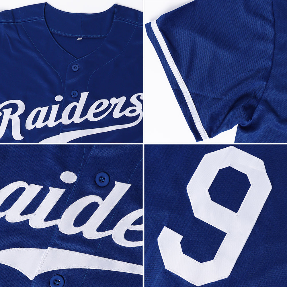Dodgers Womens Personalized Royal Jersey