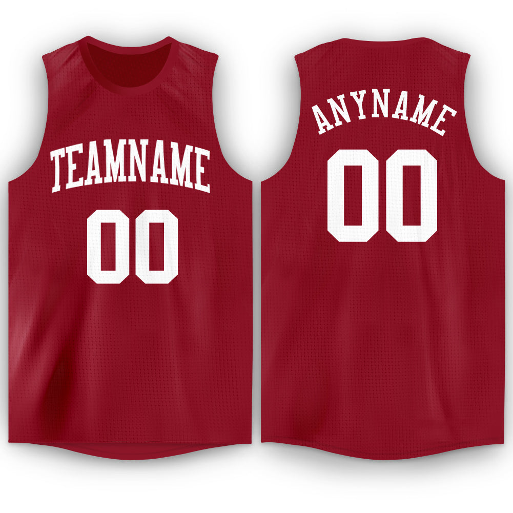 Custom Maroon White Pinstripe Navy-Gold Authentic Basketball Jersey Discount