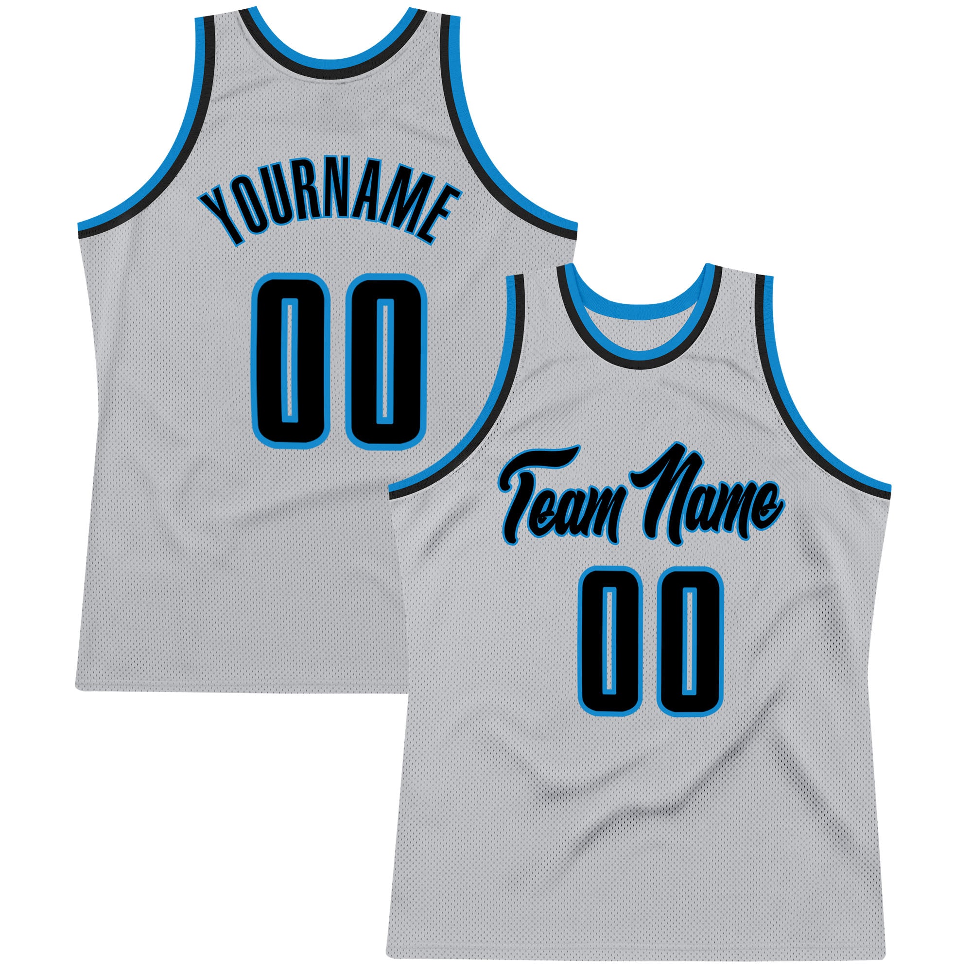 FIITG Custom Basketball Jersey Royal White-Light Blue Round Neck Rib-Knit