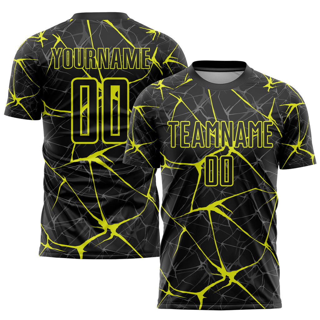 Custom Baseball Jersey Royal Yellow-Black 3D Seattle City Edition Fade Fashion Authentic Men's Size:L