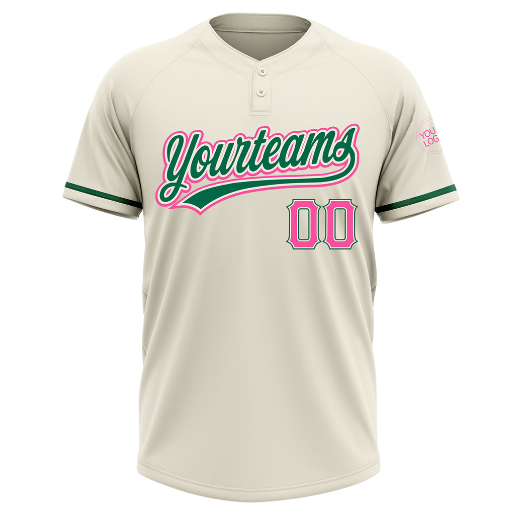 Custom Kelly Green Softball Jerseys