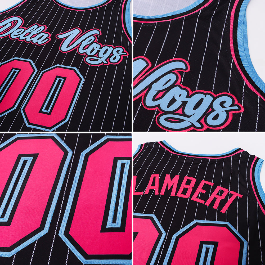 Custom Pink White V-Neck Basketball Jersey , Choose Your Own Custom Basketball  Jerseys Online – Fiitg
