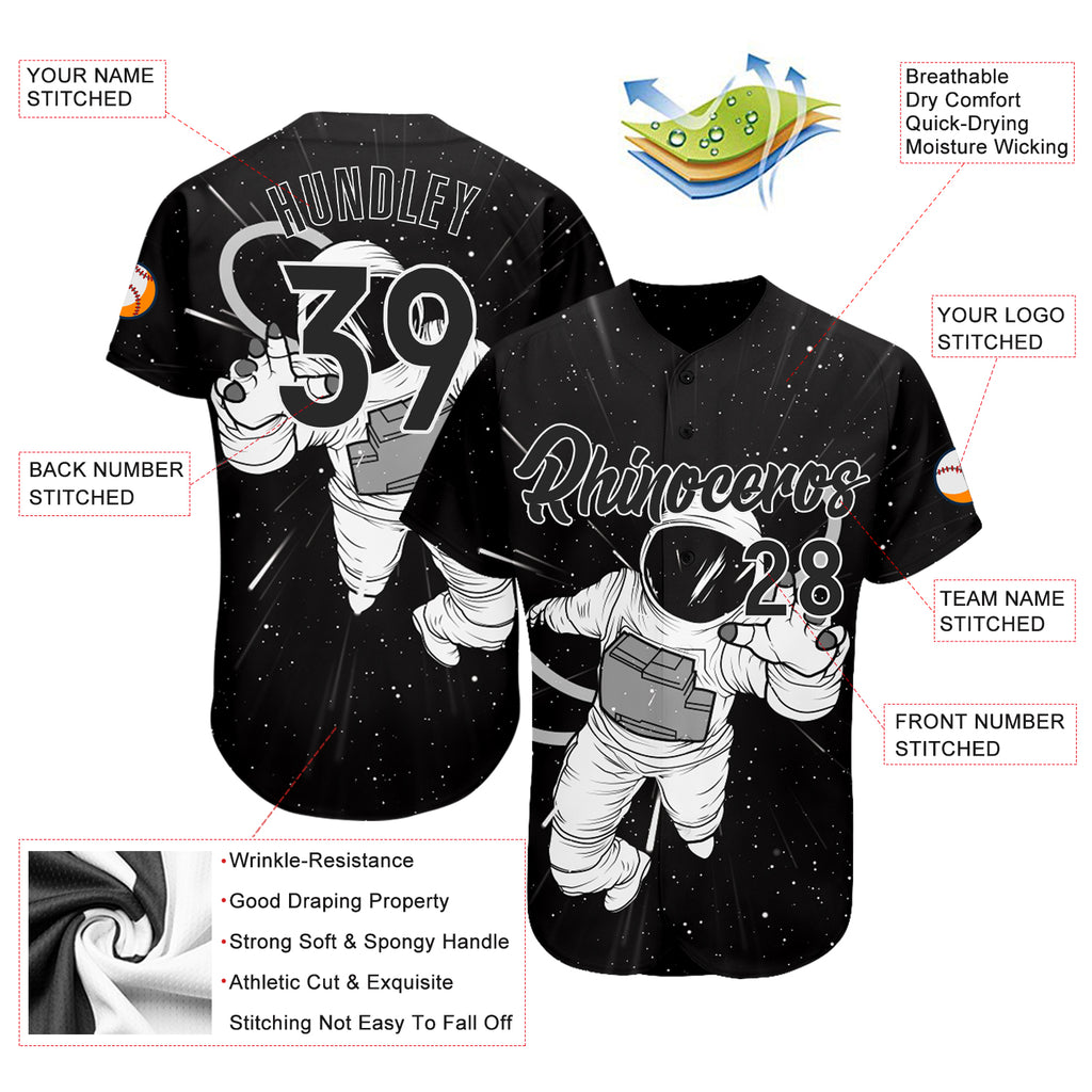 Cheap Custom 3D Pattern Design Sport Authentic Baseball Jersey