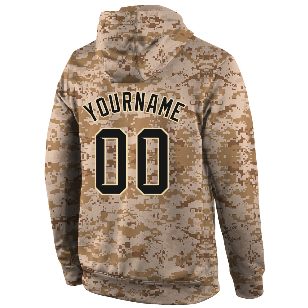 Cheap Custom Camo Pink-Black Salute To Service Long Sleeve