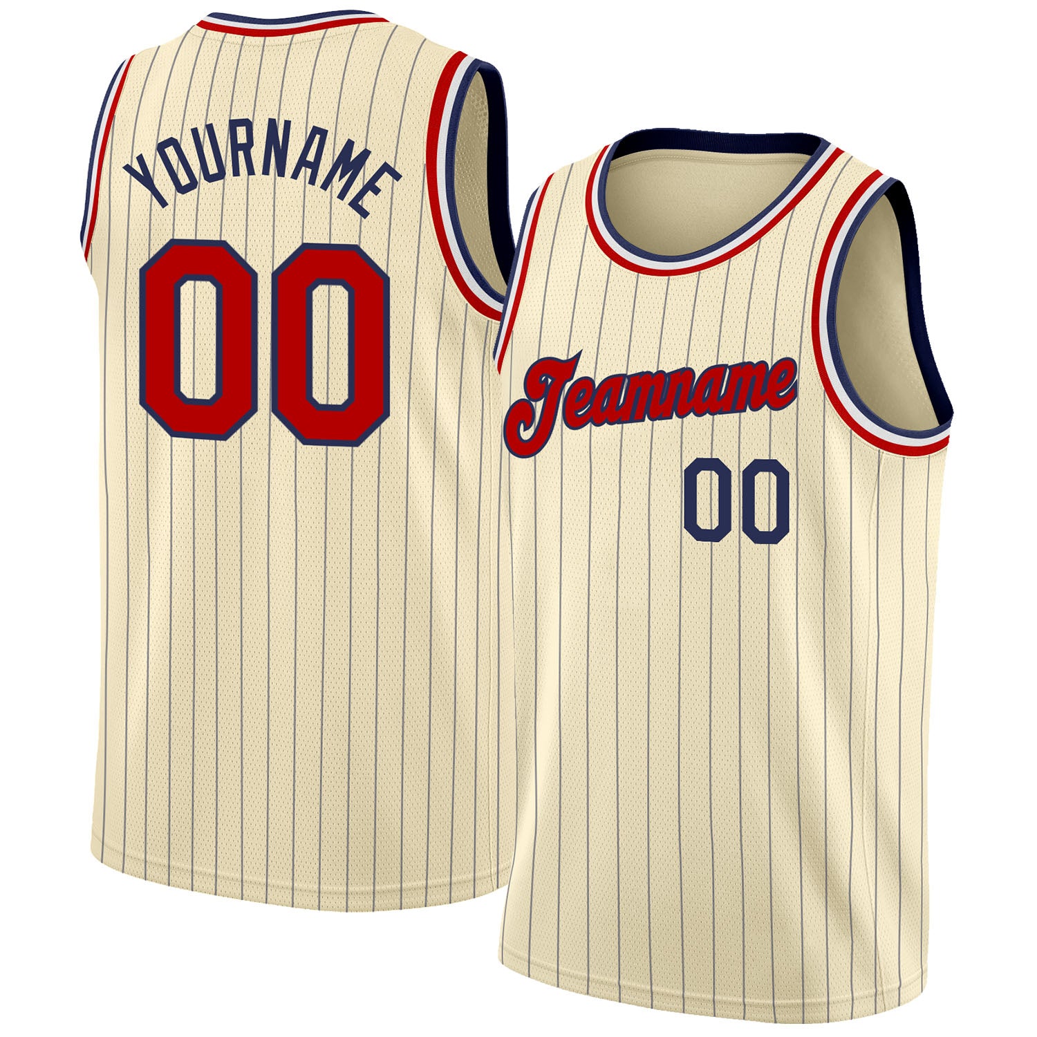 Custom Navy White-Red Authentic Fade Fashion Basketball Jersey Fast  Shipping – FiitgCustom