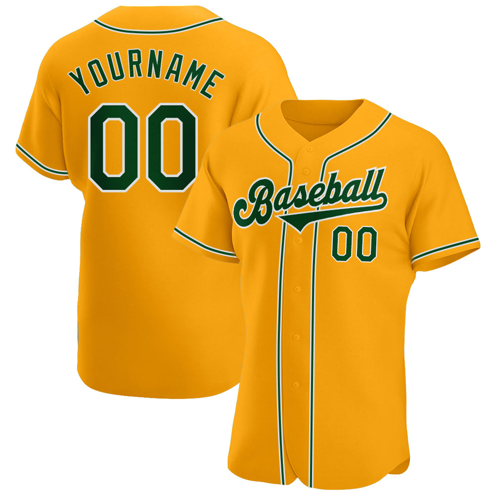 Printed Men'S Oakland Athletics Custom Player Baseball Jersey - Green-S-7xl