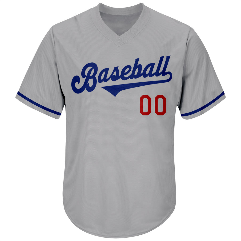 Custom Gray Black-White Authentic Throwback Rib-Knit Baseball Jersey Shirt Women's Size:XL