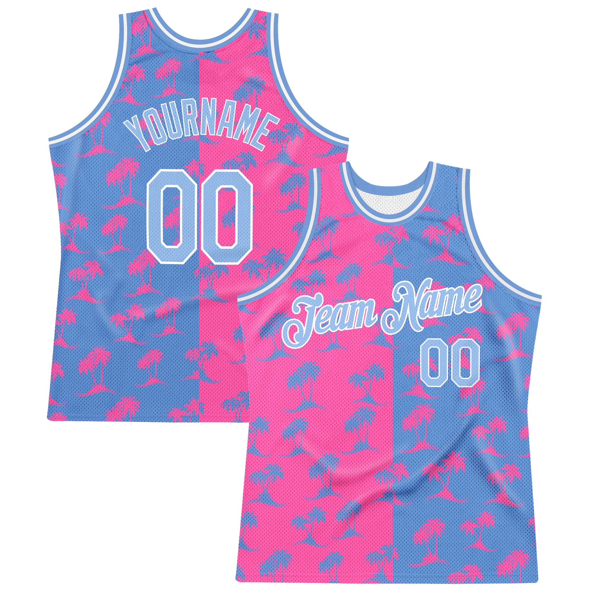 Pink And White Basketball Jersey Design 2021 Sublimation