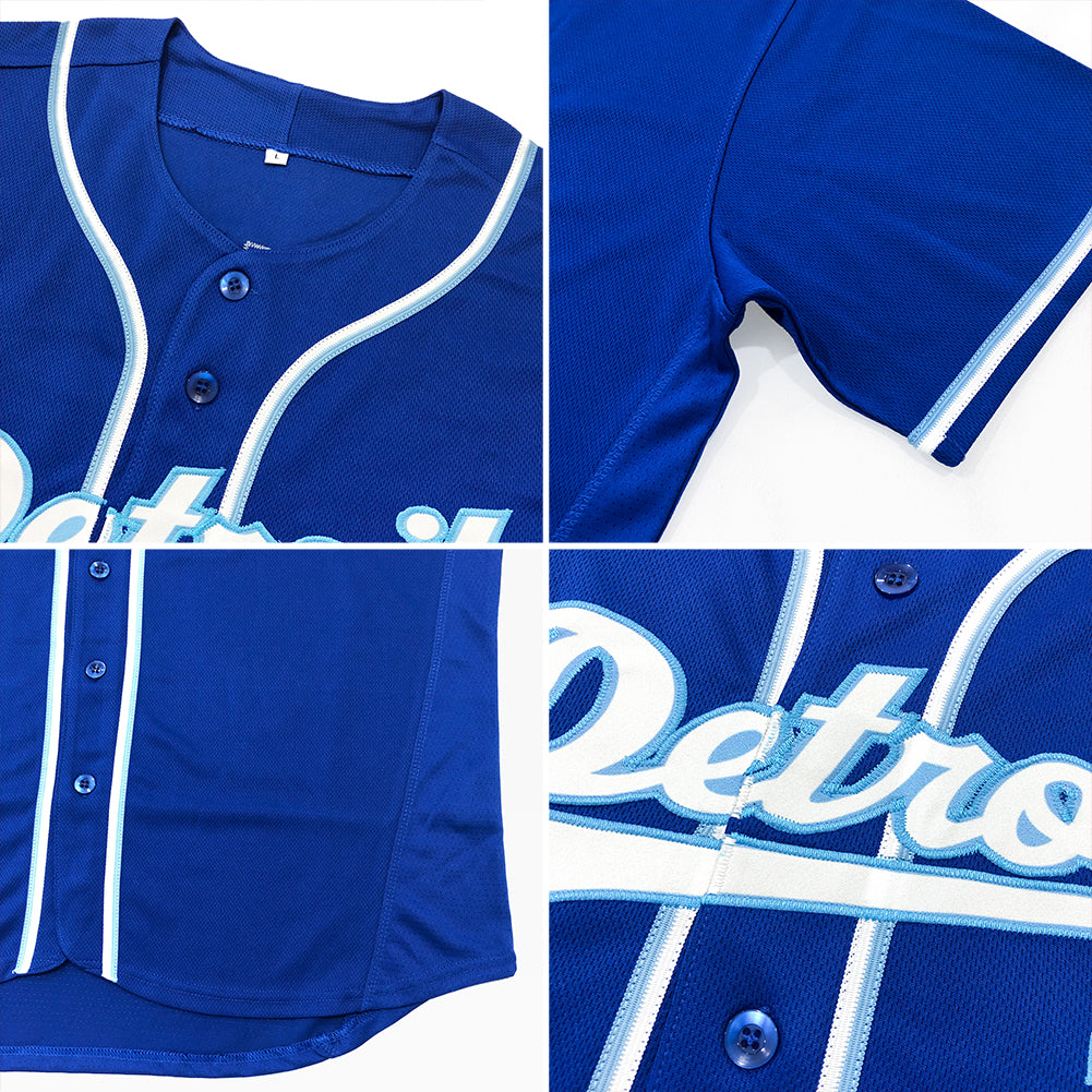 Detroit Dodgers Custom Traditional Baseball Jerseys