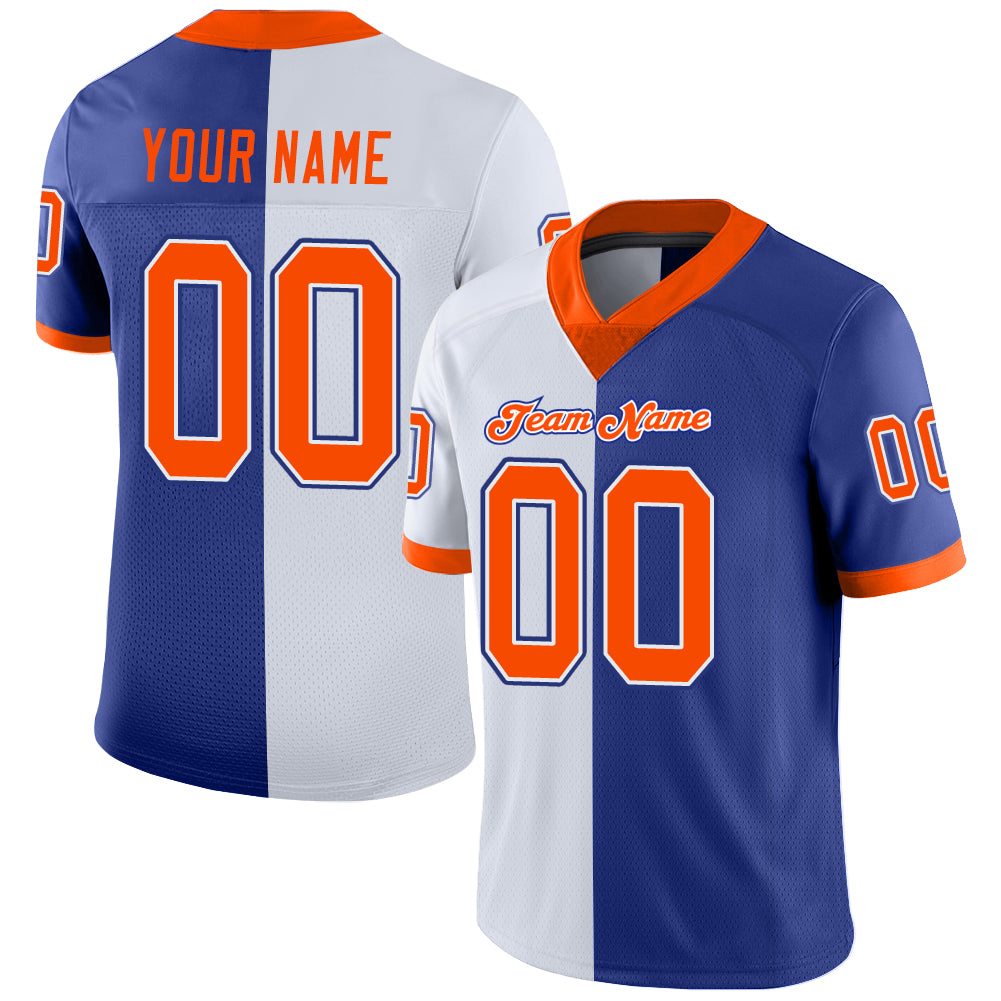 Custom Orange Football Jerseys  Orange Football Team Uniforms – Fiitg