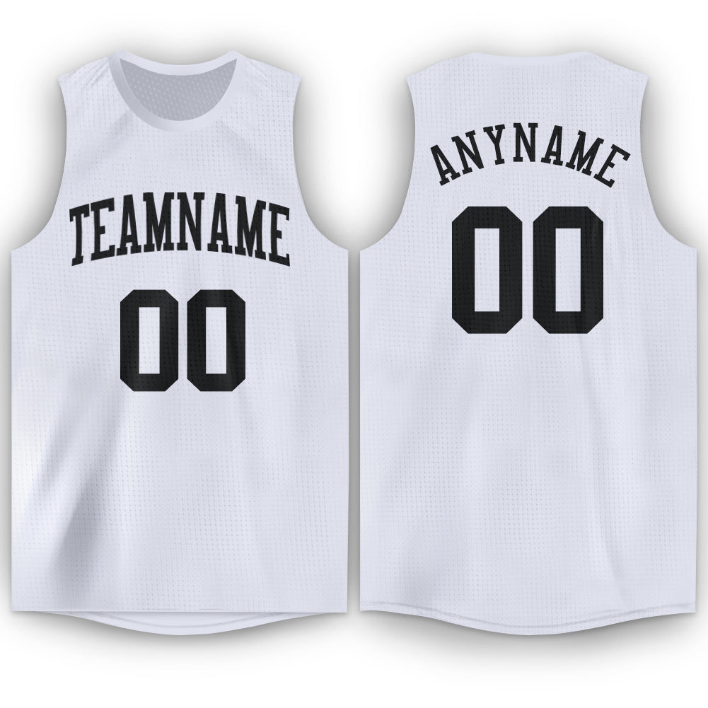 FIITG Custom Basketball Jersey Neon Green White V-Neck